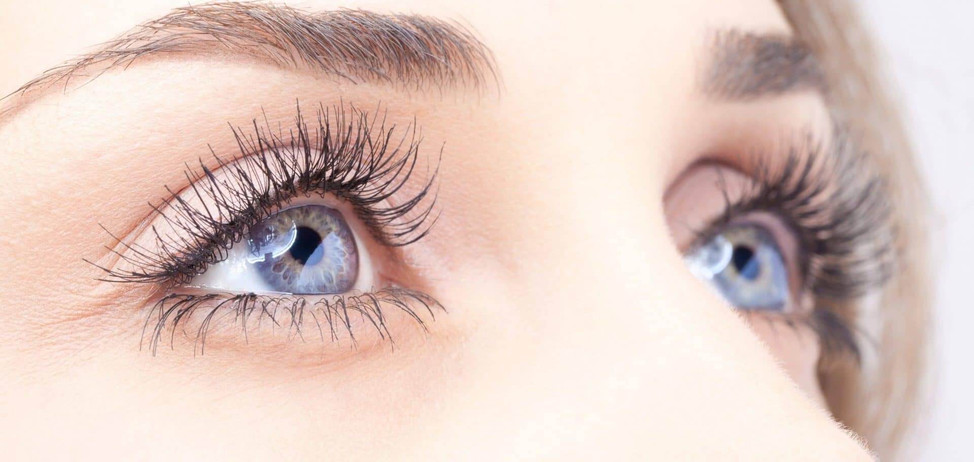 Closeup of a womans eyes