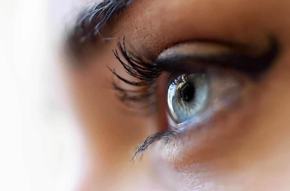 Close up of a womans eye